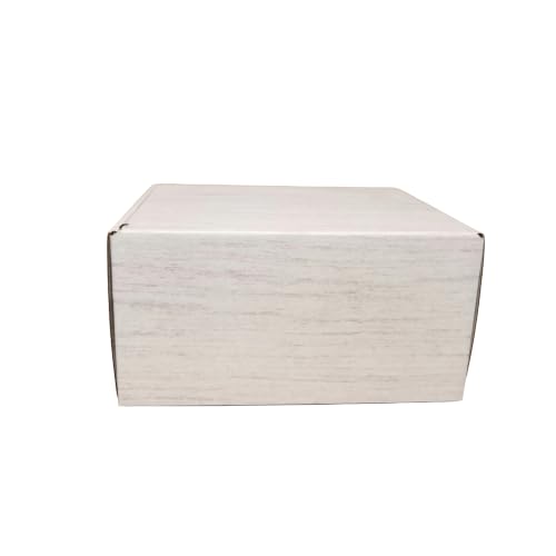 Mainely Urns TSA Approved Fly-Safe Temporary Travel Cremation Urn Kit for Human Ashes – 200 Cubic Inch Capacity – Airline-Ready Black, Blue, or Green Plastic Urn with Protective Travel Box (Driftwood) - color: Driftwood