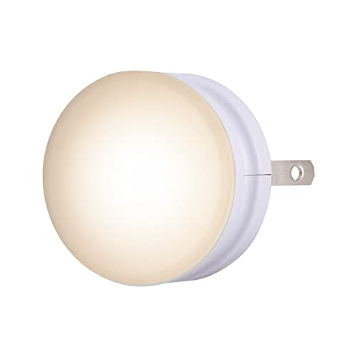 Lights by Night Plug in Night Light with Dusk to Dawn Sensor 4 Pack | Warm White, Compact, Ambient Lighting, LED Lights for Bedroom, Bathroom, Nursery, Hallway, Kitchen, 45084, 4 Pack - size: 4 Pack