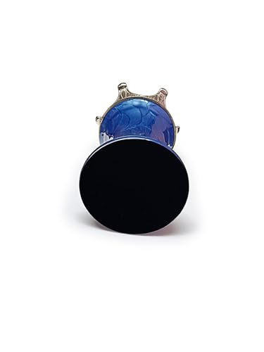 Medium Tealight Blue Enamel/Candle Urn for Human Ash - Glossy Blue Urn for Human Ash - Cremation Urns/Keepsakes for Ashes - Ash Holders - ERN - Earns