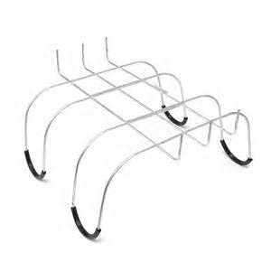 10 Pack of 12 inch Galvanized Wire Headstone Saddle for Rustproof Cemetery Gravestone Floral Display