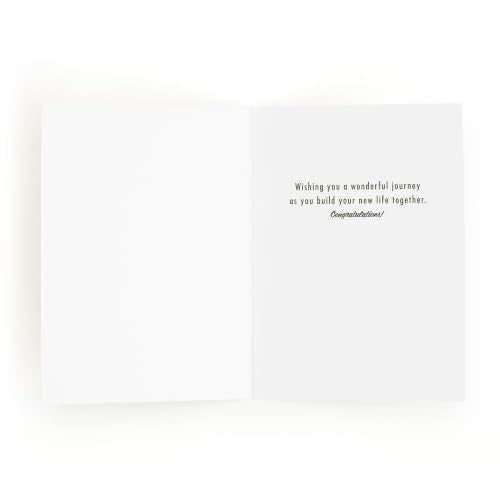 Minted | Wedding & Bridal Shower Card, 5x7 w/Envelope | Adventure - color: Adventure