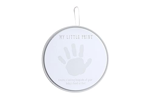 Reece Studio My Little Print Baby Handprint or Footprint Clay Keepsake Tin - color: Baby's Print Clay Tin, size: One Size