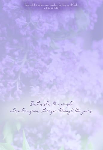 Anniversary Blessing Cards KJV, 12 Count
