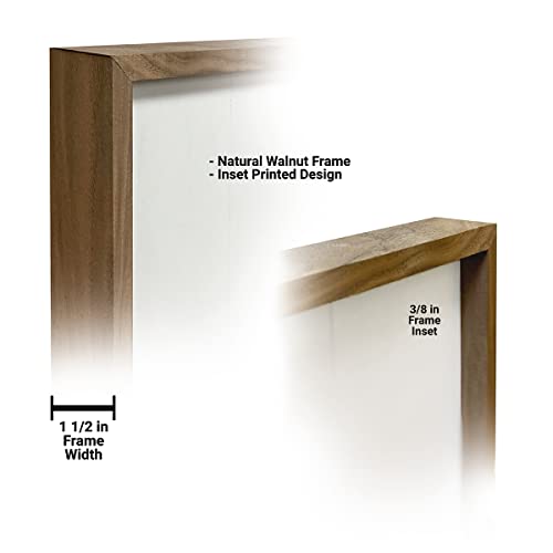 Kendrick Home Funeral Gifts - Those We Love Don't Go Away White Hardwood Memorial Gift for Loss of Loved One, Unique Remembrance Decor, Bereavement and Sympathy Presents for Friends, 16" x 10"