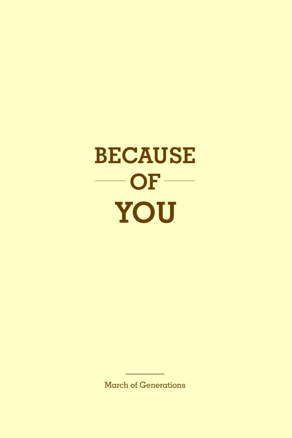 Because of You: A Guided Memory Journal to Honor the People Who Shape Us