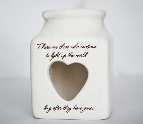 Sympathy Ceramic Heart Candle Tea Light Votive