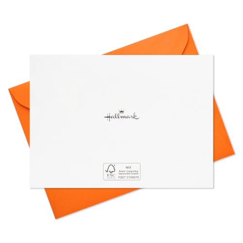 Hallmark Bulk Thank You Cards with Envelopes, 40-Pack (Pink and Orange)