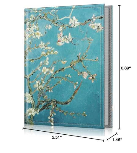 Fintie Photo Album 4x6 Photos - 52 Pockets Small Wallet Albums For Family | Vegan Leather Cover, 4X6 Picture Keepsakes, Family/Wedding/Travel Memory Book, Baby/Kids/Boys/Girls Gift, Blossom - color: Blossom
