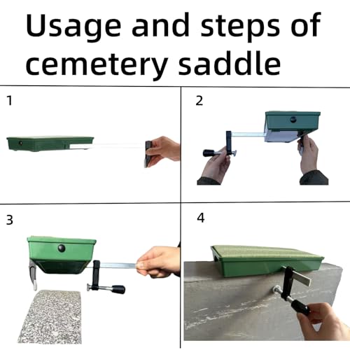 Cemetery Saddles,Graves Cemetery Headstone Saddle Holder Tombstone