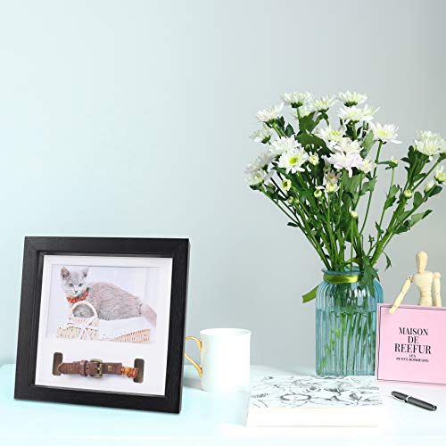 KCRasan Pet Picture Frame Memorial - Dog Memorial Sentiment Frame, Black - color: Black