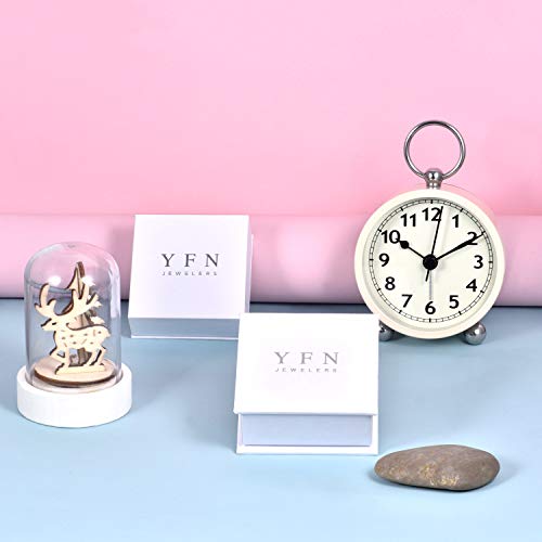 YFN Angel Wings Necklace 925 Sterling Silver Guardian Angel Wings Pendant Necklace Birthstone Necklace for Women Girls Christmas Jewelry Gifts - color: September
