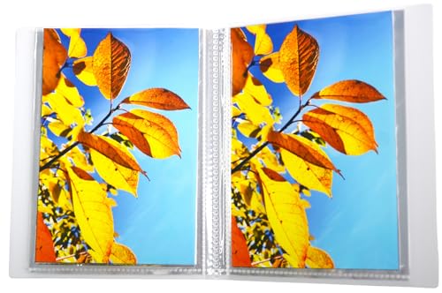 2 Pack Photo Album 4x6 Photos, 52 Pocket Photo Binder, PP Cover,Small,Black - color: Black, size: 52Photos 2Pack