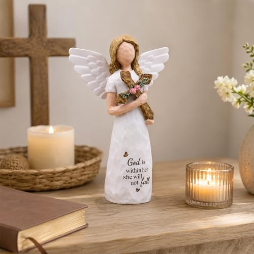 AUKEST Christian Gifts for Women, Religious Gifts for Women Figurines | Inspirational Gifts for Women, Bible Gifts for Women, Christian Mothers Day Gifts, Catholic Gifts, Bible Accessories - style: Christian Gifts