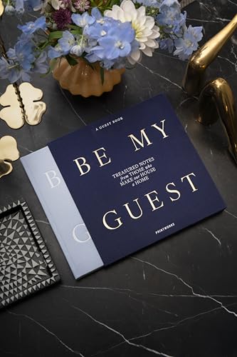 Printworks Guest Book, Light & Dark Blue - 100-Page Wedding Keepsake Album - color: Light Blue/Dark Blue