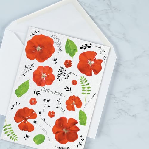 Current Thinking of You Cards - style: Pressed Flowers