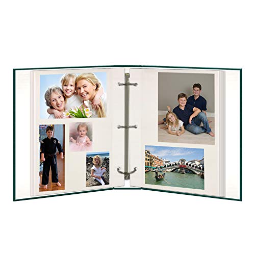 Pioneer Photo Albums TR-100/T Magnetic 3-Ring 100 Page Photo Album, Teal - color: Teal