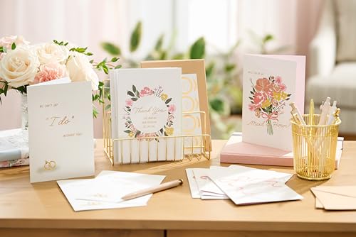 American Greetings 20-Count Wedding Party Proposal and Thank You Card Bundle with Envelopes and Seals - color: BRIDESMD PROPSL 20 CARD BNDL