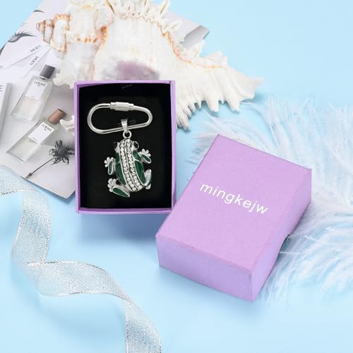 Frog Urn Necklace for Ashes Animals Cremation Jewelry Stainlee Steel Memorial Necklaces Keepsake Jewelry Ashe Holder Pendant for Human Ashes with Filling Kits - color: Green-keychain