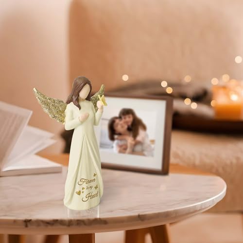 Butterfly Gifts for Women, Miscarriage Gifts for Mothers | Memorial Sympathy Gifts for Loss of Mom, Dad, Hand-Painted Remembrance Angel Gift - style: Miscarriage Gifts