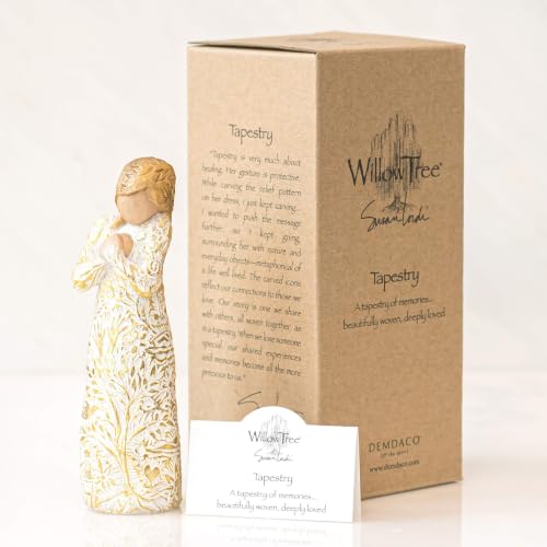 Willow Tree Tapestry, Sculpted Hand-Painted Figure with Gold Leaf