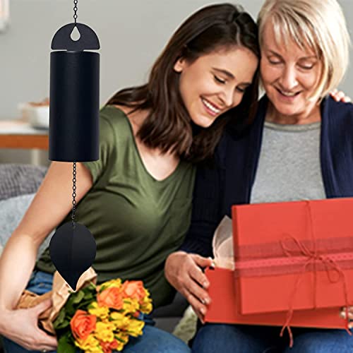 Deep Resonance Serenity Bell Large Memorial Wind Chimes for Outside