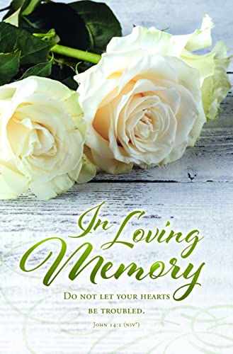 General Worship Bulletin - Funeral - In Loving Memory(John 1) - NIV Scripture - (Package of 100)