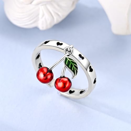 Parmuz 925 Sterling Silver Adjustable Ring for Woman Stackable Open Ring - color: silver 4
