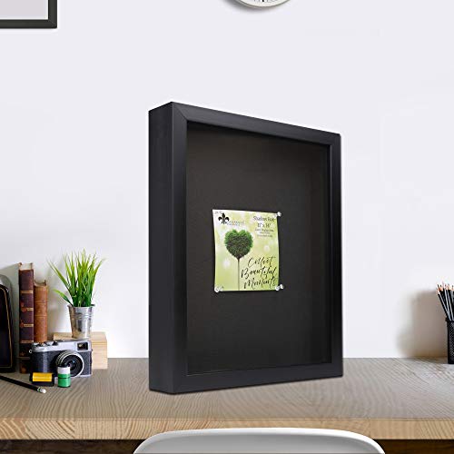 Lawrence Frames Shadow Box Frame, 11x14,Black - size: 11x14