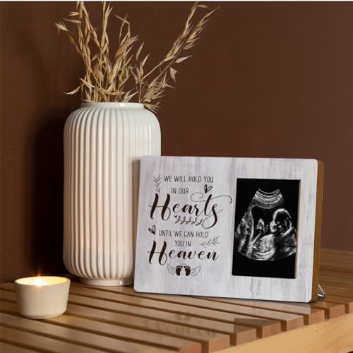 Farmhouse Picture Frames Miscarriage Gifts for Mothers Infant | Loss Gifts for Mom Pregnancy Loss Memorial Gift Sympathy Remembrance In Loving Memory Gifts Photo Frames