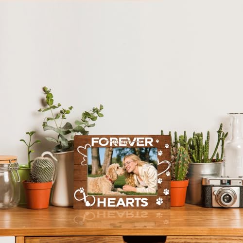 Photo Gifts Wooden Picture Frame, I Loved You All of Your Life, Wood Pet Dogs Gift Picture Frames, Pet Memorial Gifts for Dogs, Wooden Photo Frame For Wall Tabletop Display 7.9 * 5.7inches - color: Style 15