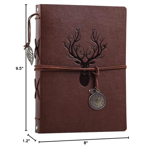 Photo Album 4x6 160 Photos, Leather Photo Albums with Writing Space With 30 Writing Paper, Travel Family Wedding Kids Graduation Ultrasound Baby Picture Album Scrapbook Photo Album
