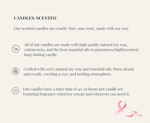 After Breast Surgery Gifts for Women, Breast Cancer Survivor Gifts, New Boobs Candle, Vanilla Scented Candle, Natural Soy Wax & Natural Essential Oils - color: New Boobs