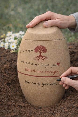 Biodegradable Urn for Human or Pet Ashes – Tree of Life