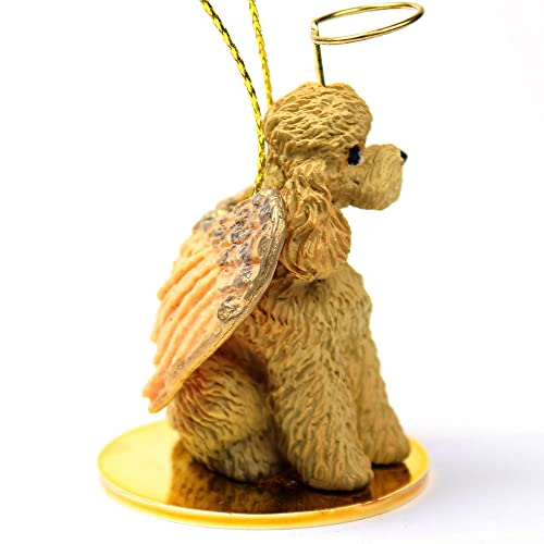Conversation Concepts Poodle Sportcut Angel Dog Ornament - Apricot