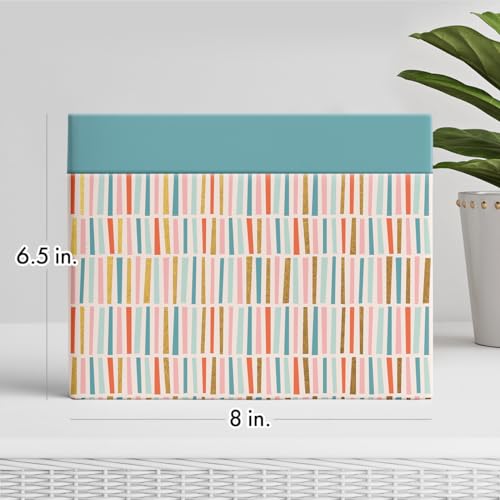 Designer Papers All-Occasion Greeting Card 24 Pack | Boxed Card Set, Matching Envelopes - color: Multicolor Stripes, size: Medium