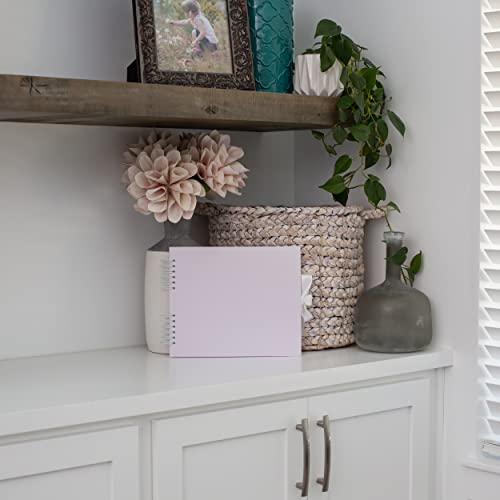 Never Ever Land Scrapbook Album – 12x10 Purple Scrap Book. Scrapbooking Supplies, Memory Book, Wedding Guest Book, Photo Album, Baby Shower Gifts, Valentines, Engagement Gifts, and Anniversary - color: Lavender
