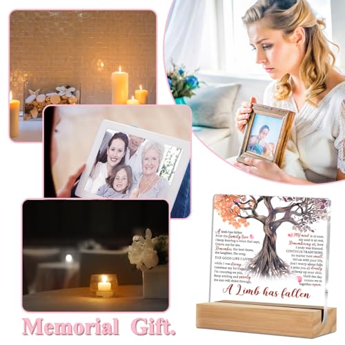 Memorial Gifts Acrylic Sign, Sympathy Gifts for Loss of Loved One - color: Memorial Gifts 02