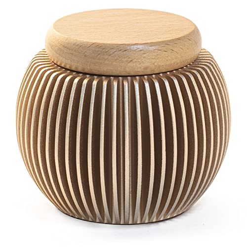 Pet Cremation Urn for Dog Cat Ashes, Mini Aluminum Keepsake for Human