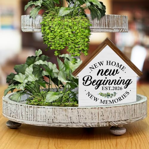 2026 Housewarming Gifts, New Home Gift Ideas, New Beginnings Home Decor - color: New Beginning 2026