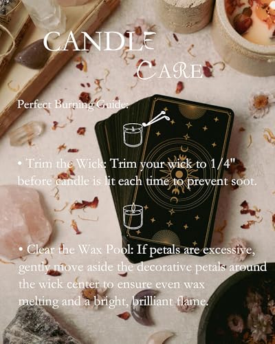 Season of The Witch Candle, Samhain Mabon Pagan Sabbat, Honoring The Craft Spirit Thinning Veil Crystal Intention Ritual Spell Witchy Gift. (Season of The Witch) - style: Season of the witch