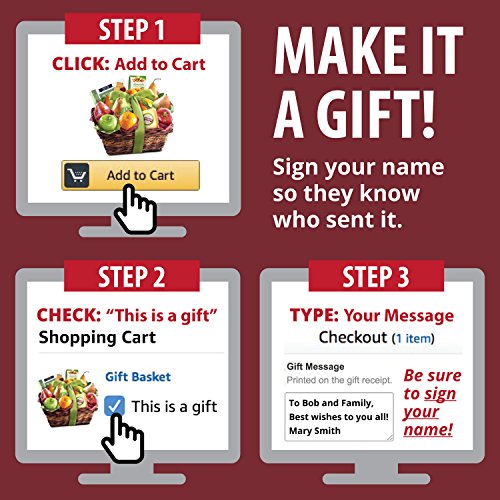 A Gift Inside Sympathy Fruitful Trio Deluxe Fruit Gift