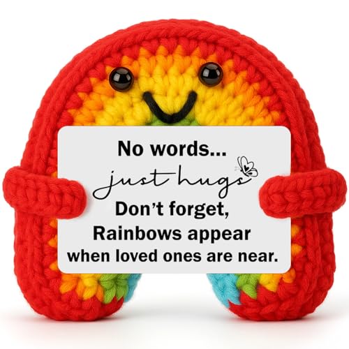 Sympathy Grief Bereavement Gift - Sympathy Gift Loss of Loved One - color: Rainbow Hugs