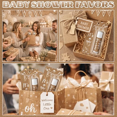 30 Pack It's a Baby Shower Games Prizes Party Gifts Bulk Lip Balms Favors for Winners Adults Guests Gender Reveal Party Favors Decorations Baby Shower Souvenirs Gift Bags Stuffers - style: It's A Baby
