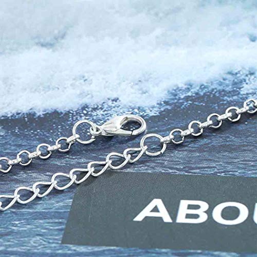 Olbye Infinity Angel Wing Necklace Choker Silver Infinity Necklace Everyday Jewelry for Women