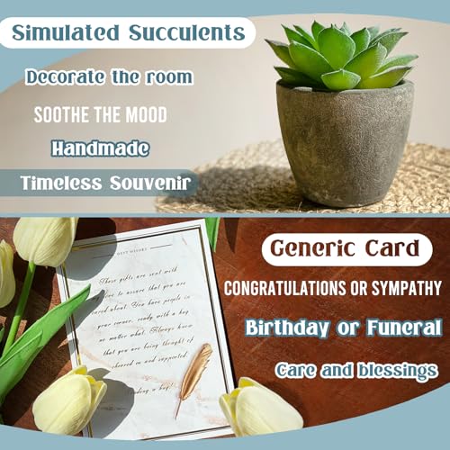 AHAGIFTREE Gift Basket for Women, Birthday Gifts Get Well Soon Gift Baskets For Women,12PC Get Well Gifts After Surgery,Care Package,Grief,Sympathy Gifts (cerulean) - color: Cerulean