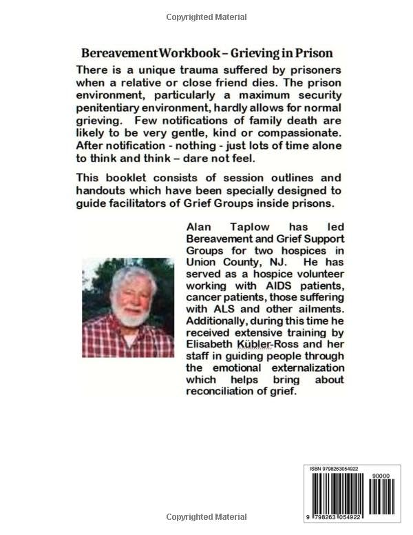 Bereavement Workbook: For Grief Recovery on the Inside