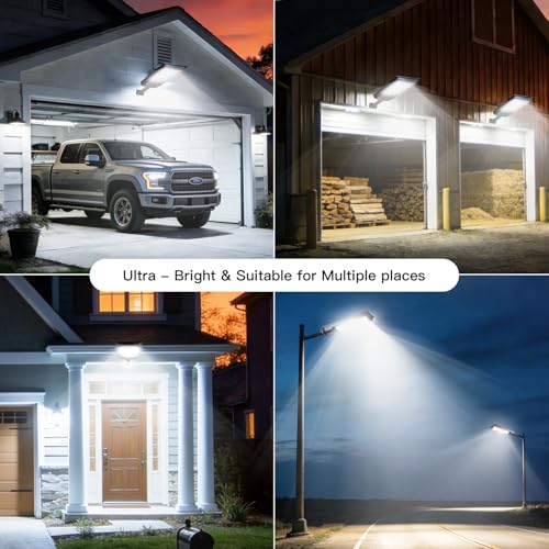 336 LED 1-Pack Solar Street Lights, 6500K 6800LM, Motion Sensor - size: 336LED