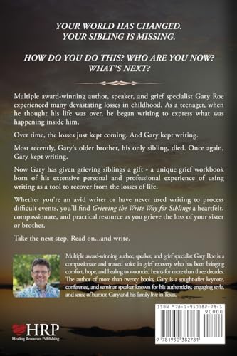 Grieving the Write Way for Siblings: A Practical Grief Workbook