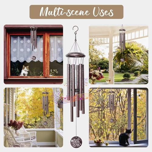 Memorial Gifts for Loss of Love one, 25''Memorial Wind Chimes Sympathy Gifts, Bereavement, Condolence, Remembrance Gifts,Windchimes in Memory of Love one - size: Memorial Gift