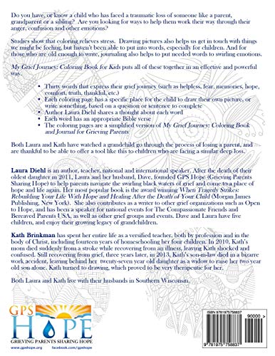 My Grief Journey: Coloring Book and Journal FOR KIDS